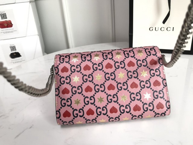 Gucci經典款女包 401231 古馳Gucci Dionysus情人節限量款 Gucci單肩斜挎女包  gqy3963